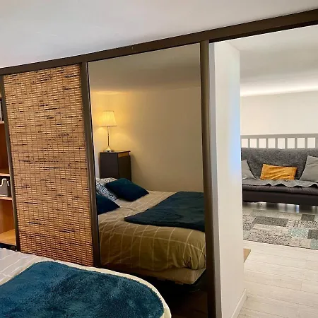 Ac, Garden With Sea View, Private Parking, Swimming Pool Apartamento